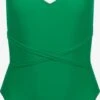 Grote Cups T-shirt Bh Badpak Dames Groen / Smaragd -Ulla Popken Verkoop 000e0d4fd78739f707b79413be4ae644
