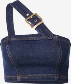 Crop Tops Top Anja Dames Donkerblauw