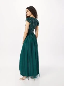 Avondjurken Avondjurk Noah Dames Donkergroen -Ulla Popken Verkoop 0205a1fcc1a6a5d7034448c464bd264b