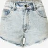 Denim Shorts Regular Jeans Beren Dames Blauw 1 Denim Shorts Regular Jeans Beren Dames Blauw -Ulla Popken Verkoop 023adc1807f0c4cafc395592eb045374