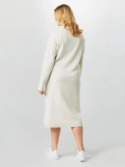 Midi Jurken Jurk Dames Wit Gemêleerd -Ulla Popken Verkoop 031ff6aaca08877e880f9c258d29ee48