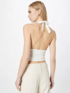 NLY By Nelly Crop Tops Top In Love Dames Wit -Ulla Popken Verkoop 03b6b6d7c980f972b89bad27cb096214