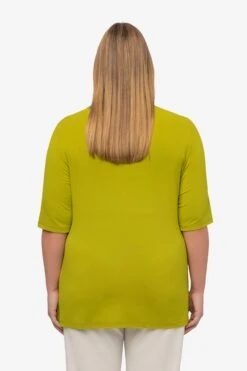 Ulla Popken T-shirts Shirt Dames Riet -Ulla Popken Verkoop 066995ff9393ed9eaa01074f2063d42f