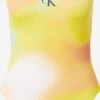 Calvin Klein Swimwear Grote Cups Badpak Dames Geel -Ulla Popken Verkoop 09ade1721030ec679a897c620e8c6d92