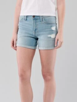 Hollister Denim Shorts Regular Jeans DTC MR Dames Blauw 6 Hollister Denim Shorts Regular Jeans DTC MR Dames Blauw -Ulla Popken Verkoop 0ad5074078cb014e58fefca63efe0586
