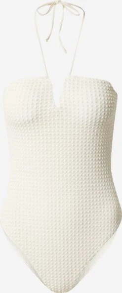 EDITED Bandeau Badpakken Bandeau Badpak Xaly Dames Wit