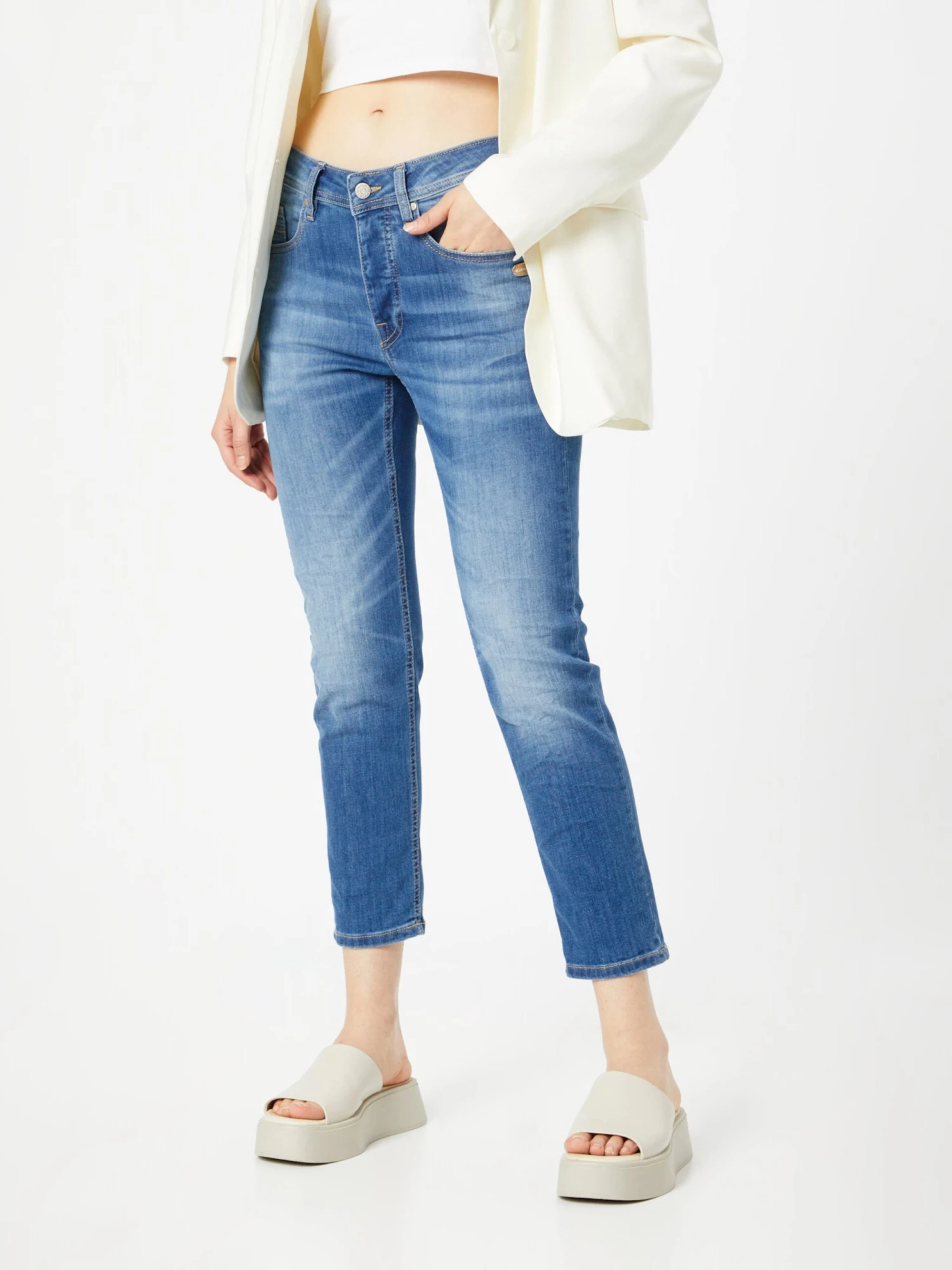 GANG Denim Shorts Regular Jeans NICA Dames Blauw 5 GANG Denim Shorts Regular Jeans NICA Dames Blauw - Afbeelding 3