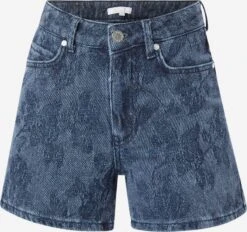 Denim Shorts Regular Jeans Dames Indigo