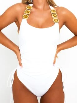 Halter Badpakken Badpak Dames Wit 11 Halter Badpakken Badpak Dames Wit -Ulla Popken Verkoop 11abefce5862cd14003b011202b0f061