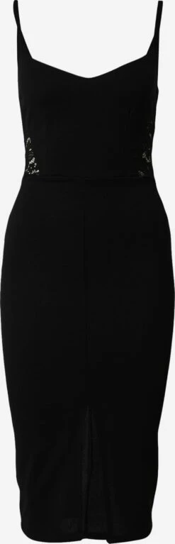 Wal G Midi Jurken Jurk TIZA Dames Zwart