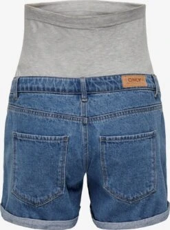 ONLY MATERNITY Denim Shorts Regular Jeans Lega Dames Blauw 10 ONLY MATERNITY Denim Shorts Regular Jeans Lega Dames Blauw -Ulla Popken Verkoop 1e7b75018a1a1339ee8618e260f58ac2