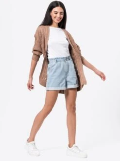 TOM TAILOR Denim Denim Shorts Loosefit Jeans Dames Lichtblauw 11 TOM TAILOR Denim Denim Shorts Loosefit Jeans Dames Lichtblauw -Ulla Popken Verkoop 1eb3e288c97a0df7a081486e99b709b3