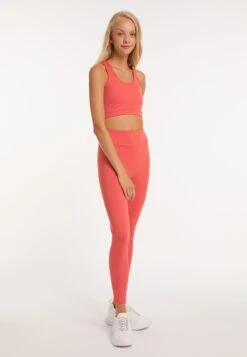 Crop Tops Top Dames Koraal -Ulla Popken Verkoop 233d806232c3889696c469f6b6d030d0