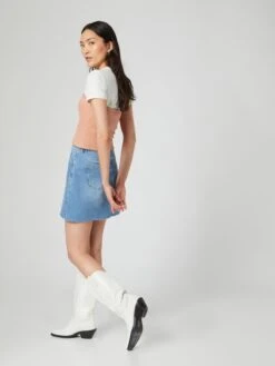 Crop Tops Top Bianca Dames Lichtbruin -Ulla Popken Verkoop 23803caa60ddaccc41608be76f12567d