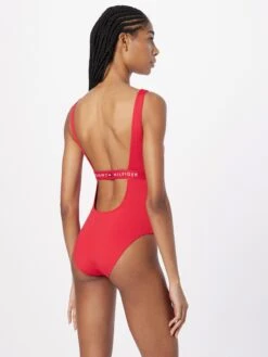 Grote Cups Bustier Badpak Dames Rood -Ulla Popken Verkoop 249a8f35b6c82502b3b7c4509eea4e72