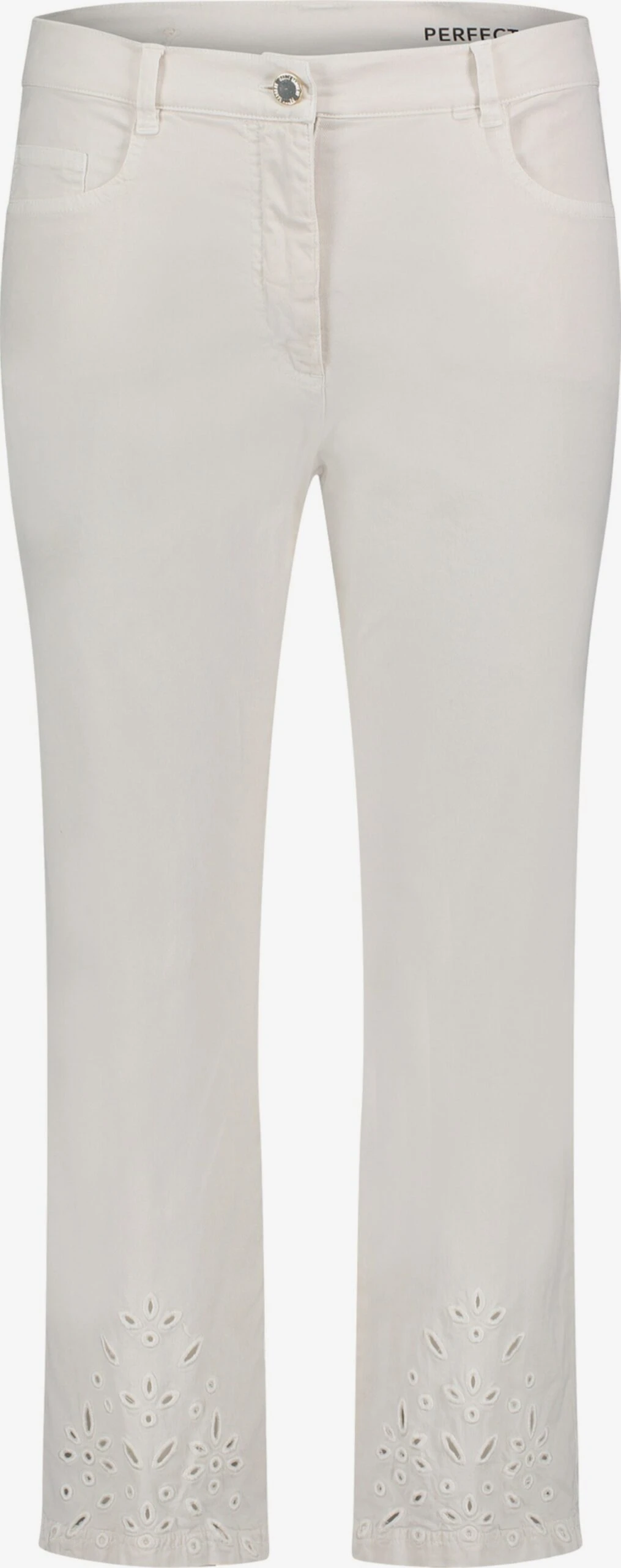 Betty Barclay Denim Shorts Slimfit Jeans Dames Beige 3 Betty Barclay Denim Shorts Slimfit Jeans Dames Beige