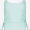 Halter Badpakken Badpak Dames Pastelblauw -Ulla Popken Verkoop 2592dbdf58cb0c7a40aee5bde5cc1fb4