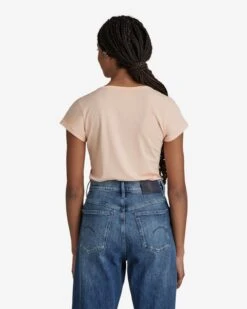 G-Star Raw T-shirts Shirt Dames Pink -Ulla Popken Verkoop 25a79f0ac6c30888463279f5c0072c66