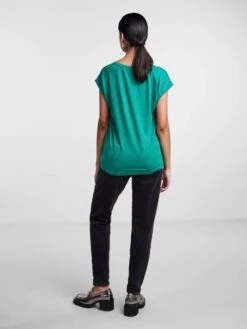 Pieces T-shirts Shirt Dames Groen -Ulla Popken Verkoop 283534cf8f86c35cec8bbcfbe6aa3a0c