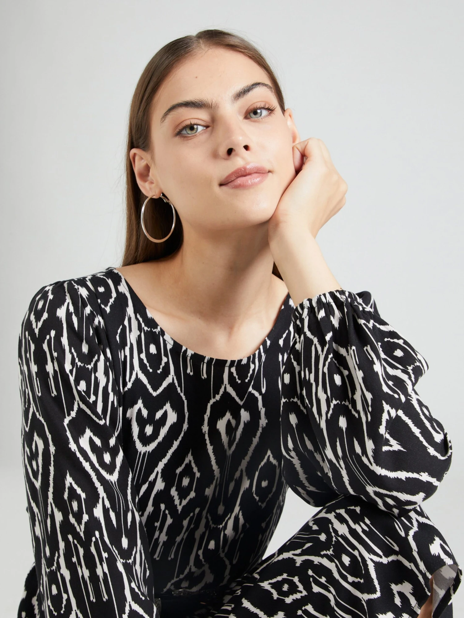 FREEQUENT Midi Jurken Jurk TIRI Dames Gemengde Kleuren 4 FREEQUENT Midi Jurken Jurk TIRI Dames Gemengde Kleuren - Afbeelding 2