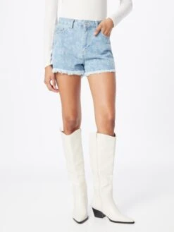 Koton Denim Shorts Regular Jeans Dames Blauw / Lichtblauw 9 Koton Denim Shorts Regular Jeans Dames Blauw / Lichtblauw -Ulla Popken Verkoop 2a64a4161fca6698a914613a66a3bc05