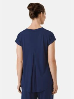 Masai T-shirts Shirt MAEfa Dames Donkerblauw -Ulla Popken Verkoop 2aa83a0fb551c997cee2242ba9c10d1b