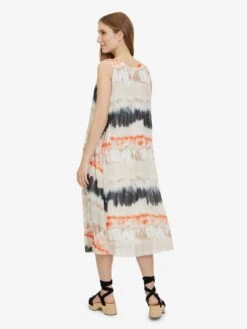 CARTOON Midi Jurken Jurk Dames Crème -Ulla Popken Verkoop 2b79539c2d822b0c84ee5f1a9f34ee01