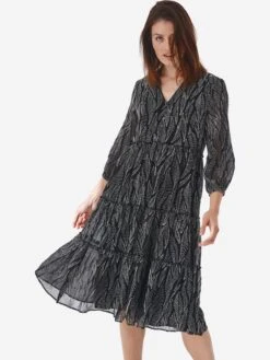 Midi Jurken Jurk KENTRA 1 Dames Zwart 6 Midi Jurken Jurk KENTRA 1 Dames Zwart -Ulla Popken Verkoop 2d76c65f67744a83ab32ad8c80ebcf53