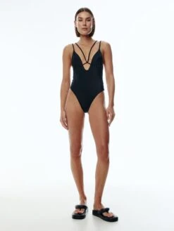 EDITED Badpakken Zonder Beugel Triangel Badpak Letizia Dames Zwart -Ulla Popken Verkoop 2db49e08d9e2f7cb4c0d8458417eb20c