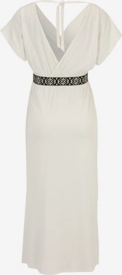 Midi Jurken Jurk CHRISTINA Dames Crème / Ecru -Ulla Popken Verkoop 2e1d664bc15f28f8151f23ef4437994e