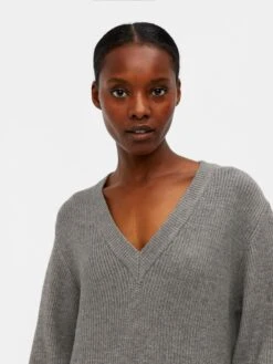 Object Midi Jurken Jurk Malena Dames Grijs Gemêleerd -Ulla Popken Verkoop 2e6419f2441667193895db9f5d66f419