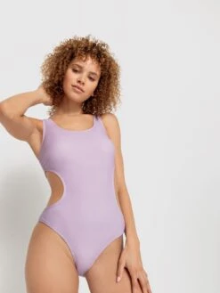 Grote Cups Bustier Badpak Gina Dames Pastellila -Ulla Popken Verkoop 2ea30d306e10addd86262c8dbbec3ded