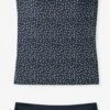 Schiesser Halter Badpakken Badpak Aqua Sea Blossom Dames Donkerblauw -Ulla Popken Verkoop 2fe4c04d8fc8723ff4e3fd66f65bec63