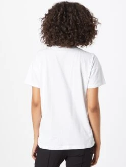 Kaffe T-shirts Shirt Finia Dames Wit -Ulla Popken Verkoop 3377ede32cb5caa068092fc6f4658525