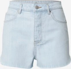 Denim Shorts Skinny Jeans Tia Dames Lichtblauw