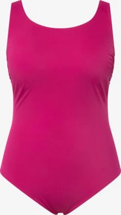 Ulla Popken Grote Cups Badpak Dames Pink