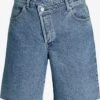 JJXX Denim Shorts Regular Jeans Alva Dames Blauw -Ulla Popken Verkoop 413227ed2888df99c417a2bad7b80800
