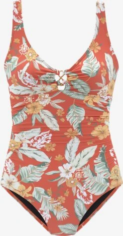 Sunseeker Badpakken Zonder Beugel Bustier Badpak Dames Lichtoranje / Donkeroranje