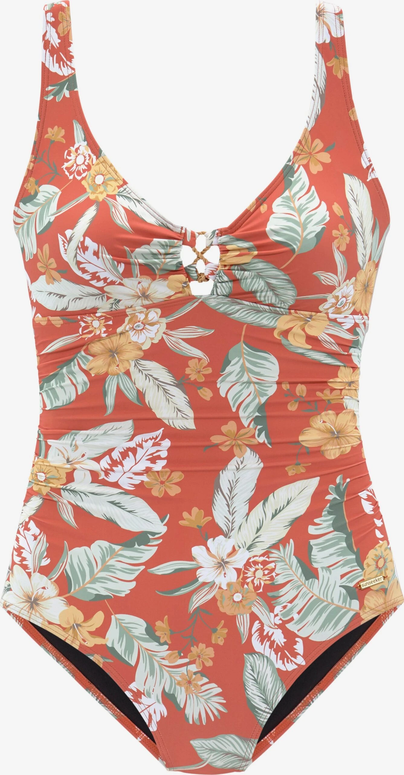 Sunseeker Badpakken Zonder Beugel Bustier Badpak Dames Lichtoranje / Donkeroranje 3 Sunseeker Badpakken Zonder Beugel Bustier Badpak Dames Lichtoranje / Donkeroranje