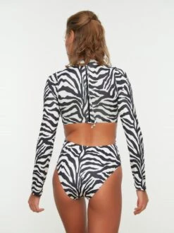 Trendyol Badpakken Zonder Beugel Badpak Dames Zwart / Wit -Ulla Popken Verkoop 445ec3d6aa7b601e02266da6dd5c4846