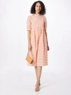 Minus Midi Jurken Jurk Frija Dames Abrikoos -Ulla Popken Verkoop 4635fc92c30db9a5a3d94cdf2cc5b1bf