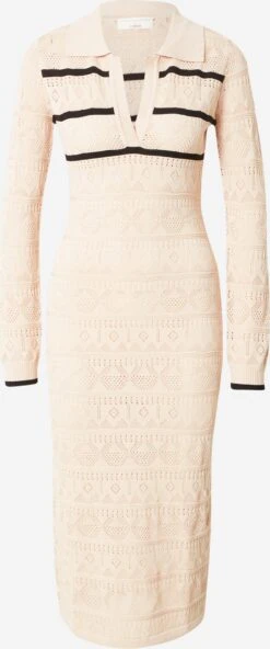 Midi Jurken Jurk Shannon Dames Beige