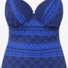 Ulla Popken Corrigerende Badpakken Minimizer Shaping-badpak Dames Blauw / Enziaan / Duifblauw -Ulla Popken Verkoop 48b23e68ffe738884572527abaa0fbc1
