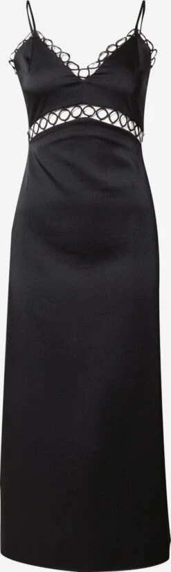 WAREHOUSE Midi Jurken Jurk Dames Zwart