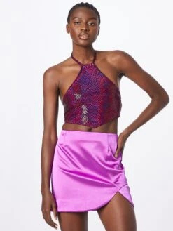 NASTY GAL Crop Tops Top Dames Bourgogne 9 NASTY GAL Crop Tops Top Dames Bourgogne -Ulla Popken Verkoop 4d44281a1243704c6bc17e6c372d02e1