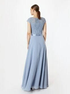 SWING Avondjurken Avondjurk Dames Duifblauw -Ulla Popken Verkoop 4ef27c6e6e8434eecc47fba1de496633