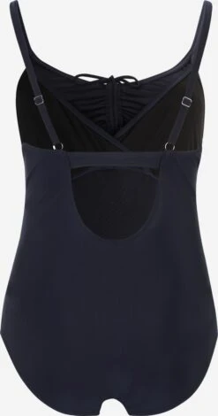 Grote Cups Bustier Badpak Halima Dames Nachtblauw -Ulla Popken Verkoop 4f6d461f69d896e20ebd15ec2c014d6d