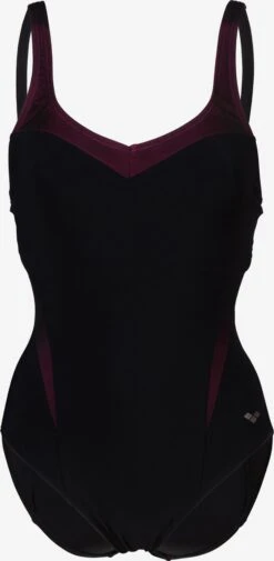 Arena Corrigerende Badpakken Bustier Shaping-badpak Bodylift Isabel Dames Zwart