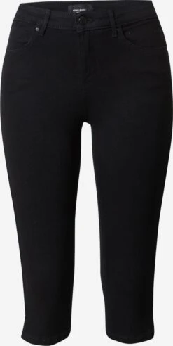 Vero Moda Denim Shorts Skinny Jeans June Dames Zwart