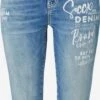Soccx Denim Shorts Regular Jeans RO:MY Dames Blauw -Ulla Popken Verkoop 55e66864a40af70aa35500f29a5f74c8